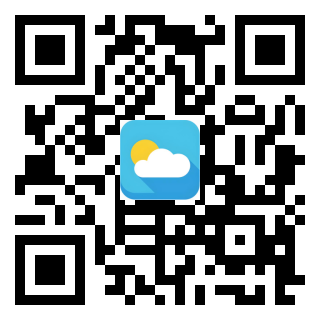 掃碼下載app，天氣隨時看